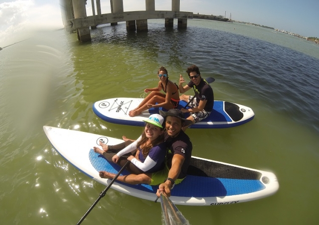 Disfruta un paseo en paddte 